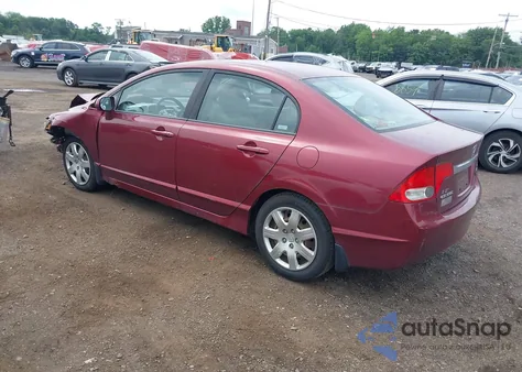 2009 Honda Civic Lx from USA, damaged, VIN 19XFA16579E049720